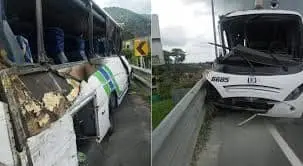 Accidente en La Línea deja 10 muertos y 18 heridos